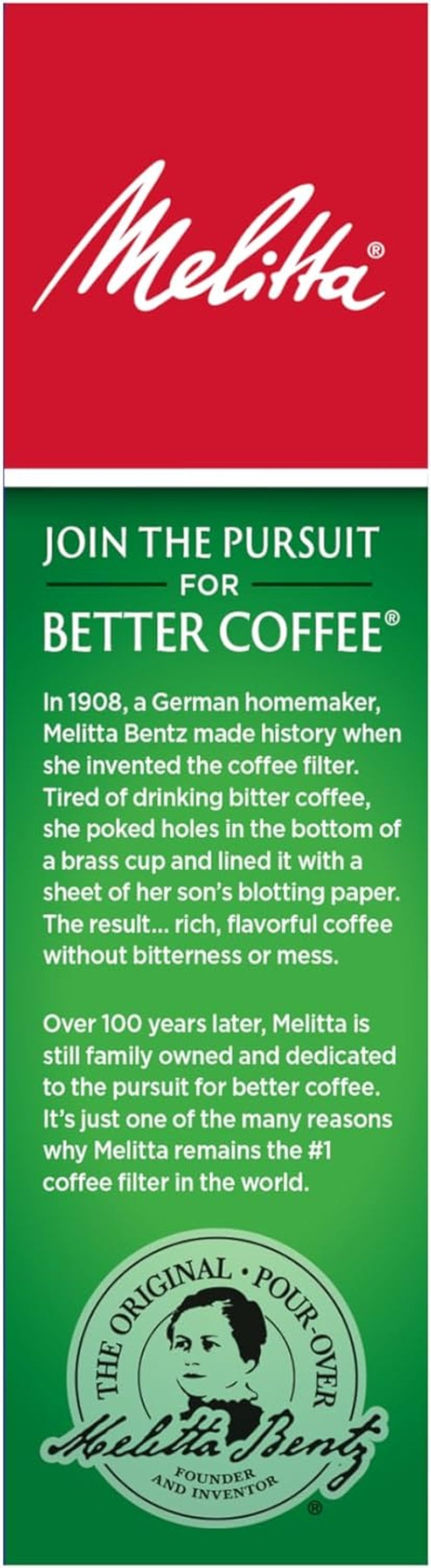 #4 Cone Coffee Filters, Unbleached Natural Brown, 100 Count (Pack of 6) 600 Total Filters Count - Packaging May Vary - Best Coffee and Brew