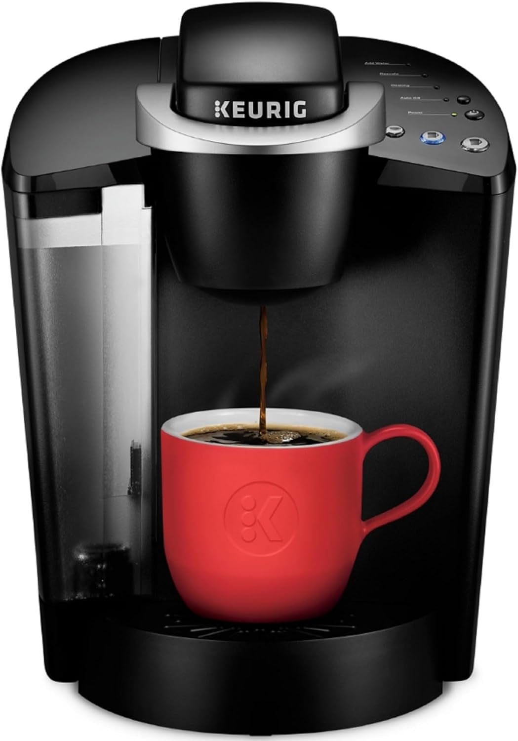 Keurig K-Classic Single Serve K-Cup Pod Coffee Maker, with 3 Brew Sizes, 48Oz Removable Reservoir, Black - Best Coffee and Brew