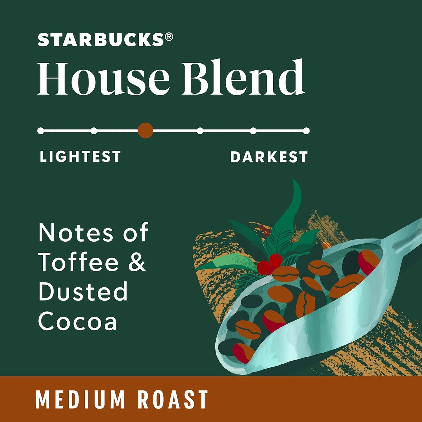 Starbucks Ground Coffee, Medium Roast Coffee, House Blend, 100% Arabica, 1 Bag (18 Oz) - Best Coffee and Brew