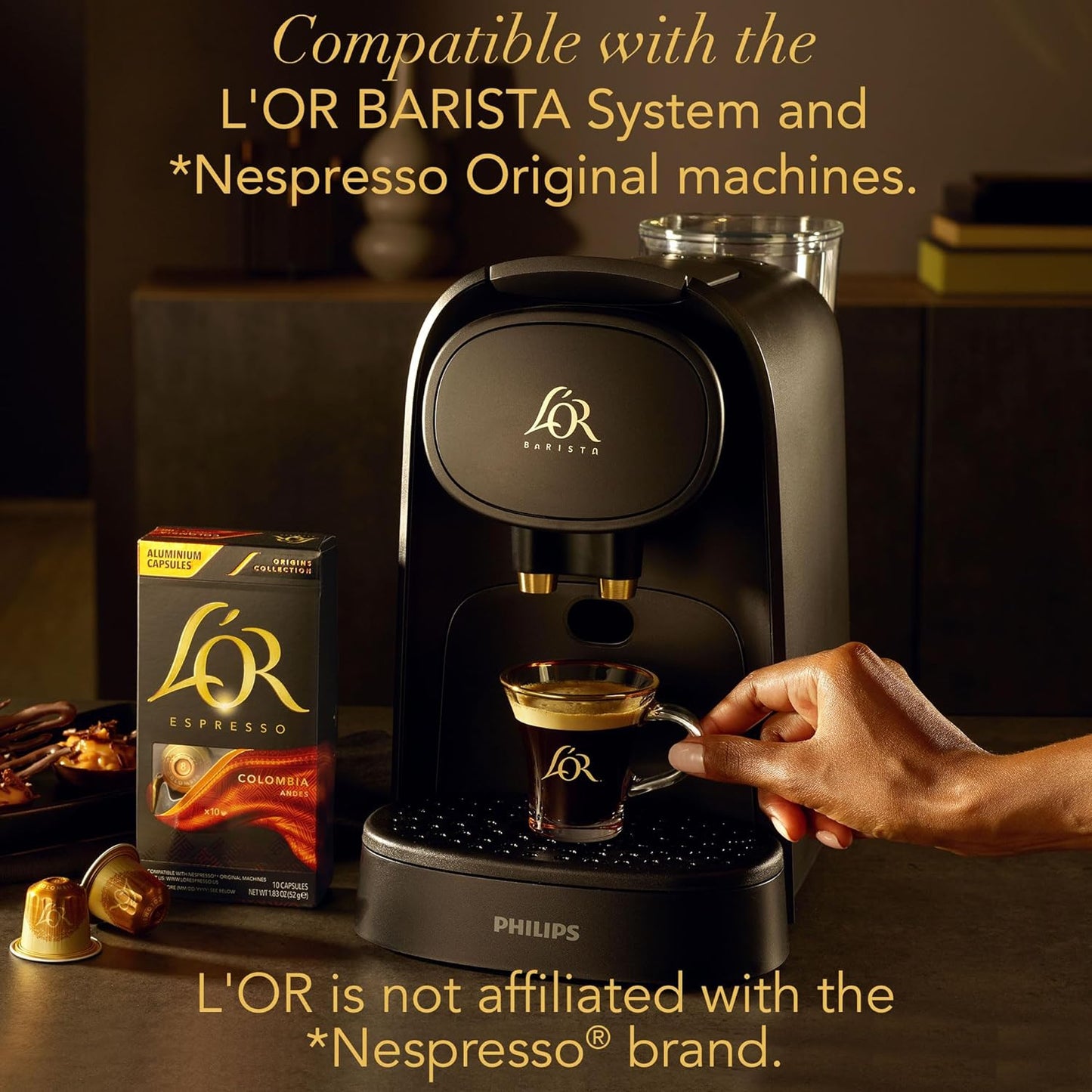L'OR Espresso Capsules, 30 Count Variety Pack Vanilla/Chocolate/Caramel - Best Coffee and Brew
