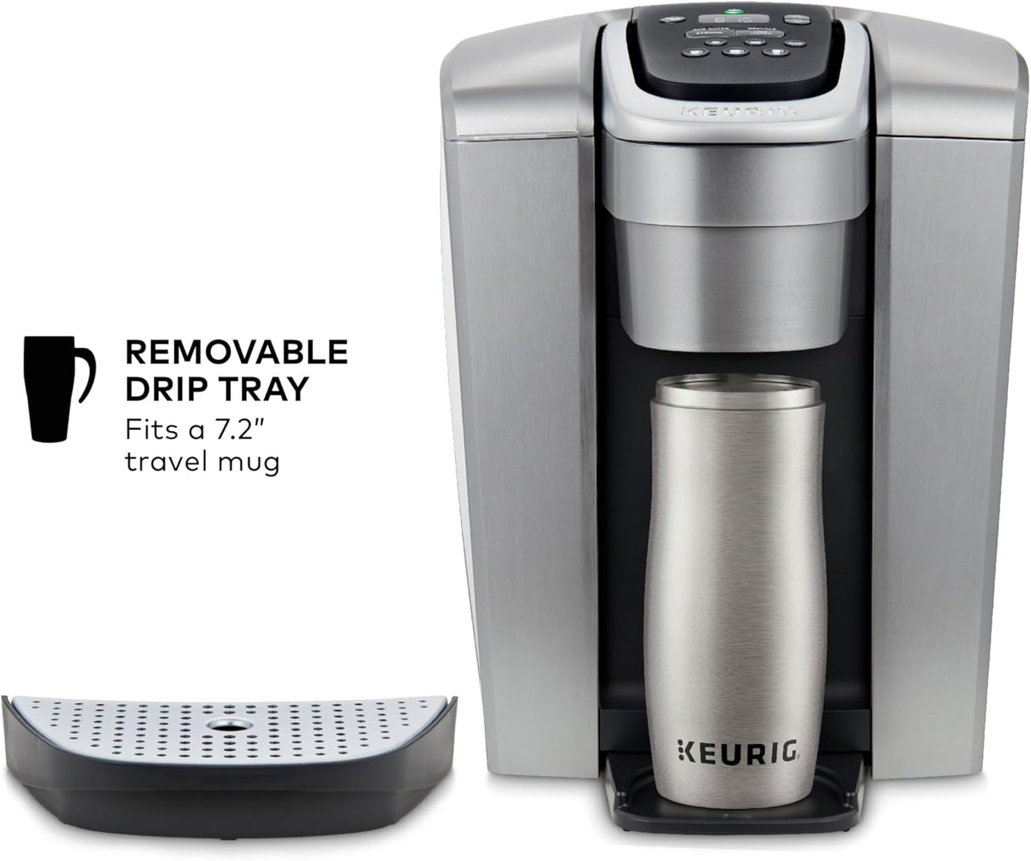 Keurig K-Elite Single Serve K-Cup Pod Coffee Maker, with Strength and Temperature Control - Best Coffee and Brew
