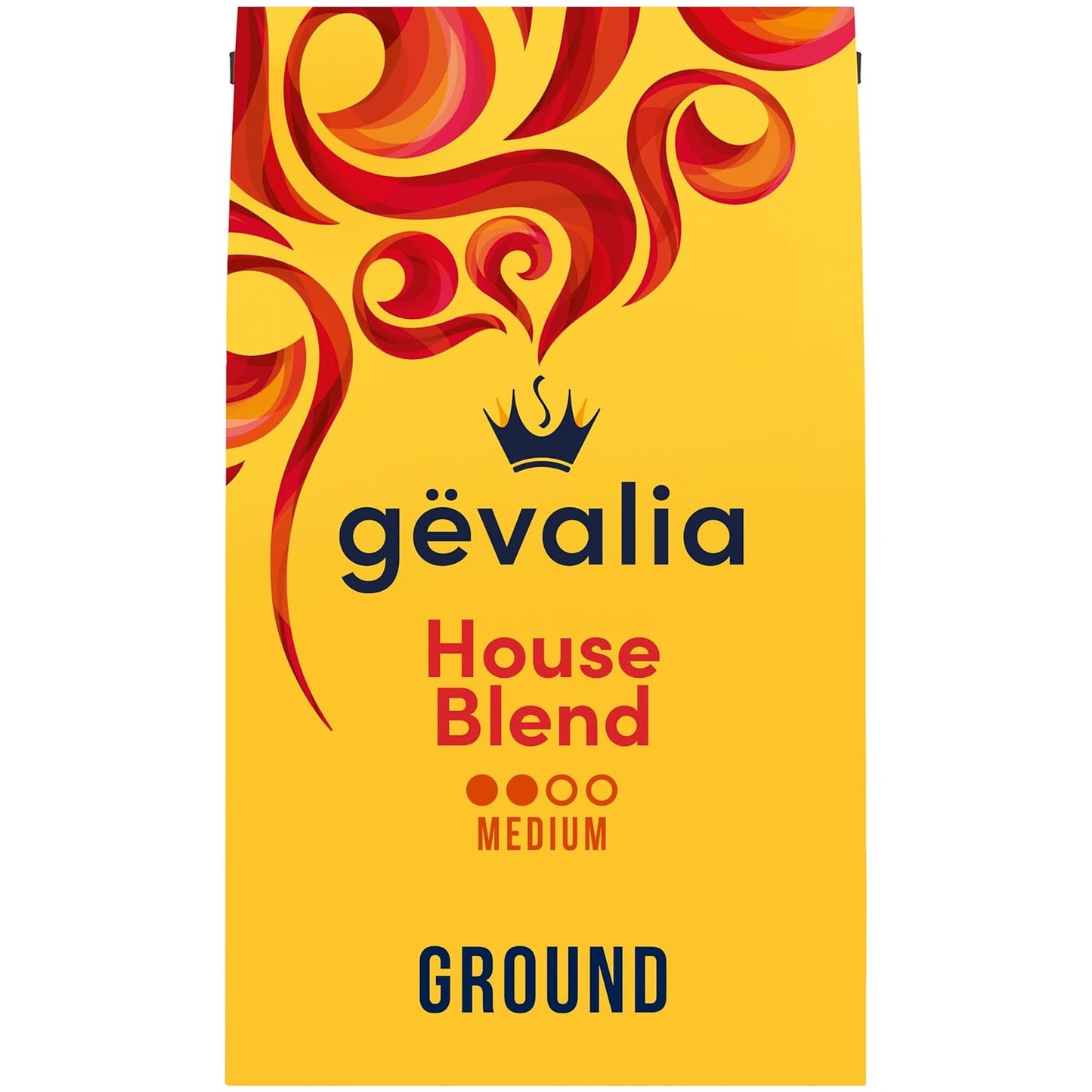 Gevalia House Blend Medium Roast 100% Arabica Ground Coffee, for a Keto and Low Carb Lifestyle (20 Oz Bag) - Best Coffee and Brew
