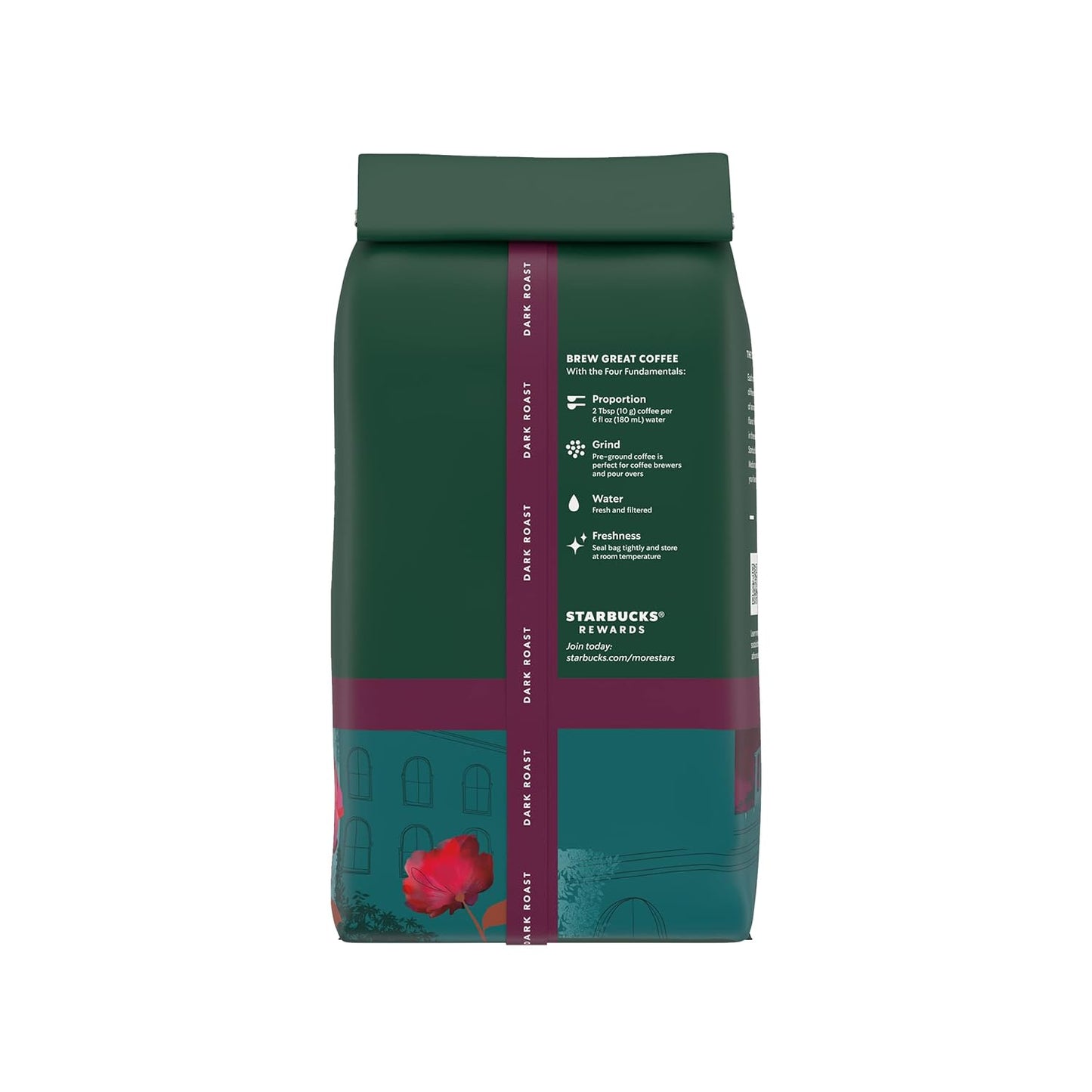 Starbucks Ground Coffee, Dark Roast Coffee, Caffè Verona, 100% Arabica, 1 Bag (28 Oz) - Best Coffee and Brew