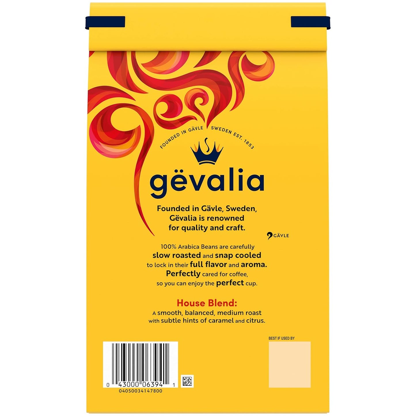 Gevalia House Blend Medium Roast 100% Arabica Ground Coffee, for a Keto and Low Carb Lifestyle (20 Oz Bag) - Best Coffee and Brew