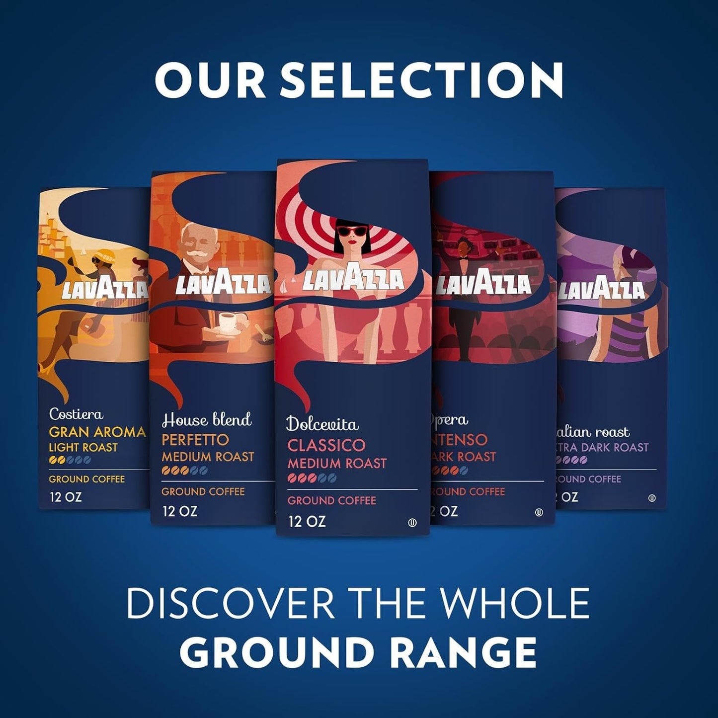 Lavazza House Blend Perfetto Ground Coffee Medium Roast - Best Coffee and Brew