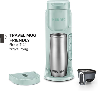 Keurig K-Express Single Serve K-Cup Pod Coffee Maker, 3 Brew Sizes, Strong Button Feature, 42Oz Removable Reservoir, Mint