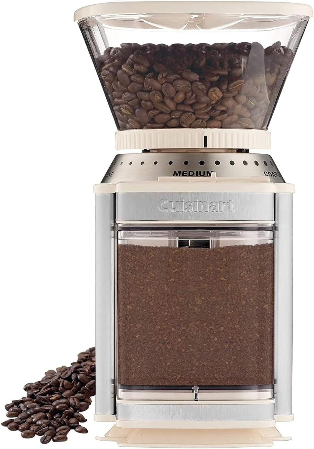 CUISINART Coffee Grinder, Electric Burr One-Touch Automatic Grinder With18-Position Grind Selector, Stainless Steel, DBM-8P1 - Best Coffee and Brew