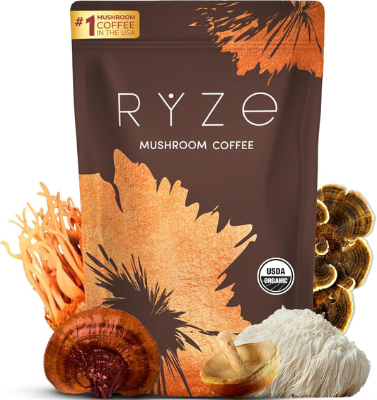 RYZE Mushroom Coffee - Best Coffee and Brew